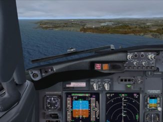 Approaching Cardiff with Orbx FTX Wales and UK2000 Cardiff Extreme