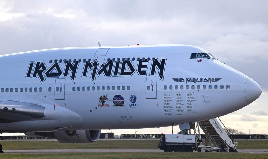 Ed Force parked at Cardiff Airport (Image: Nick Harding)