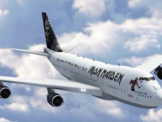 Artists Impression of Ed Force One (Image Courtesy of Iron Maiden)