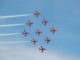 The Red Arrows in Diamond Nine (Image: Max Thrust Digital)