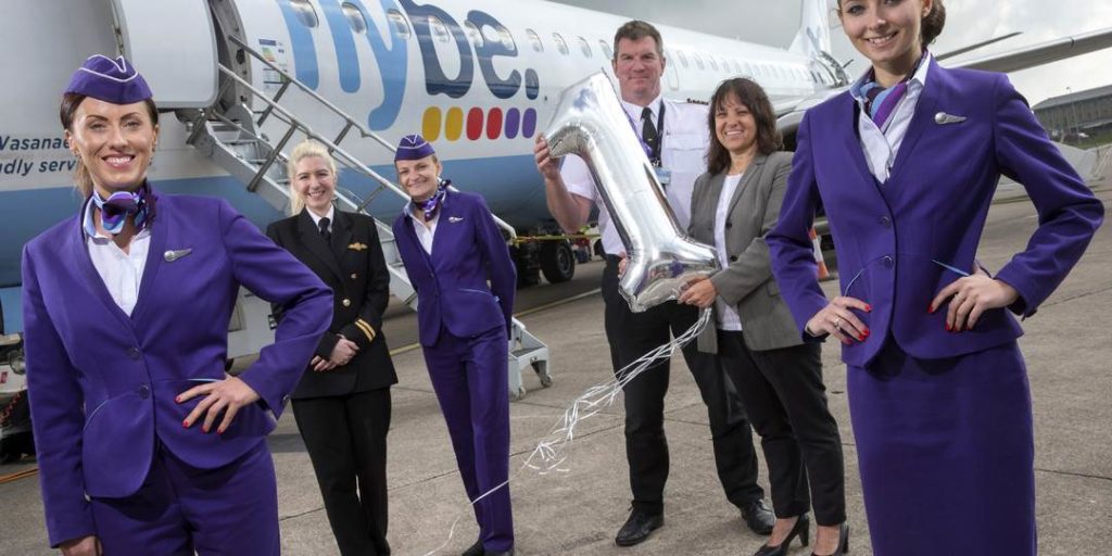 Flybe's 1st Birthday at Cardiff Airport (Image: Cardiff Airport/Flybe)