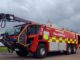Cardiff Airports new fire engine Y Draig Coch (Picture Aviation Wales / Philip Dawson)
