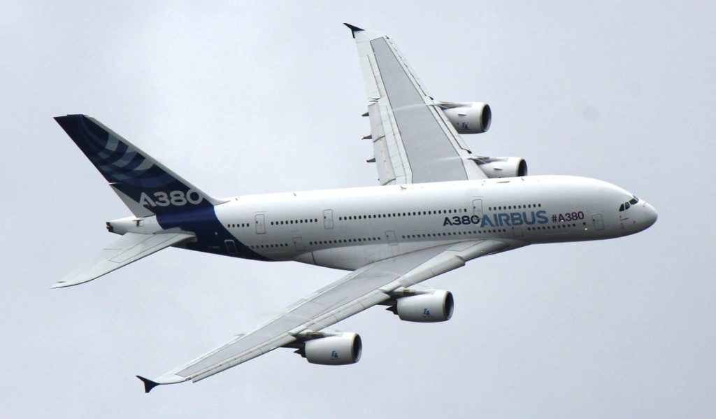 Airbus A380 at Farnborough Air Show (Image: Aviation Media Co.)