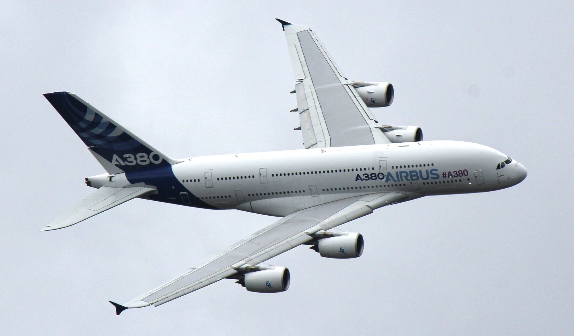 Airbus A380 at Farnborough Air Show (Image: Aviation Media Co.)
