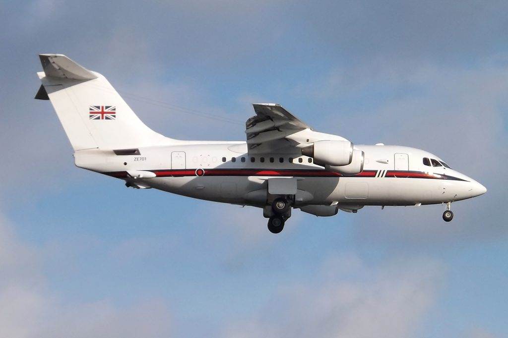 BAe 146 ZE701 (Image: Mark Harkin/Wikicommons CC.2)
