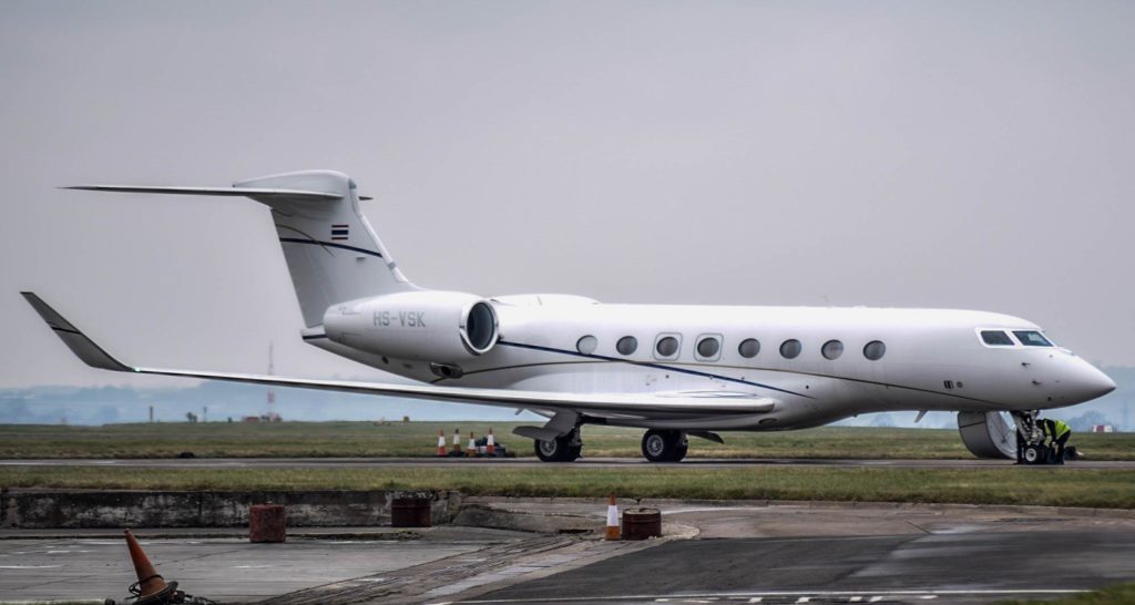 Gulfstream G650 HS-VSK (Image: Aviation Wales)