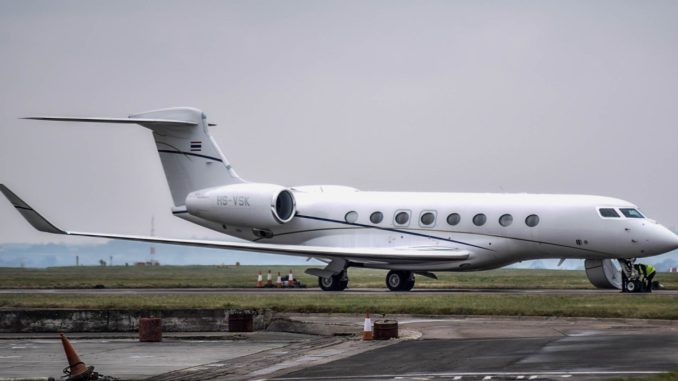 Gulfstream G650 HS-VSK (Image: Aviation Wales)