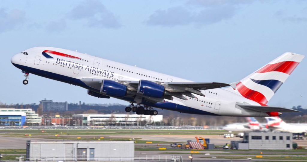British AIrways A380 at London Heathrow (Image: Nick Harding \ Aviation Wales)