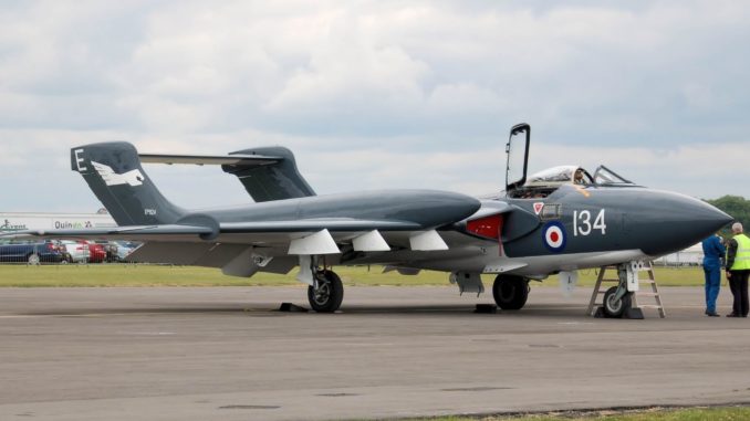 Sea Vixen G-CVIX (Image: Adrian Pingstone)
