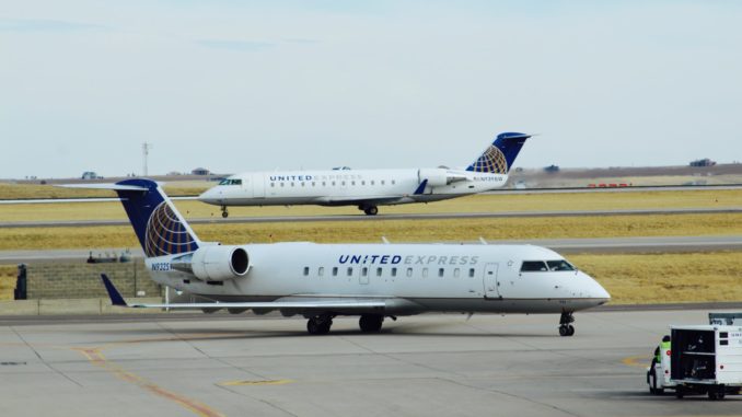 Bombardier CRJ 200 in use for United Express