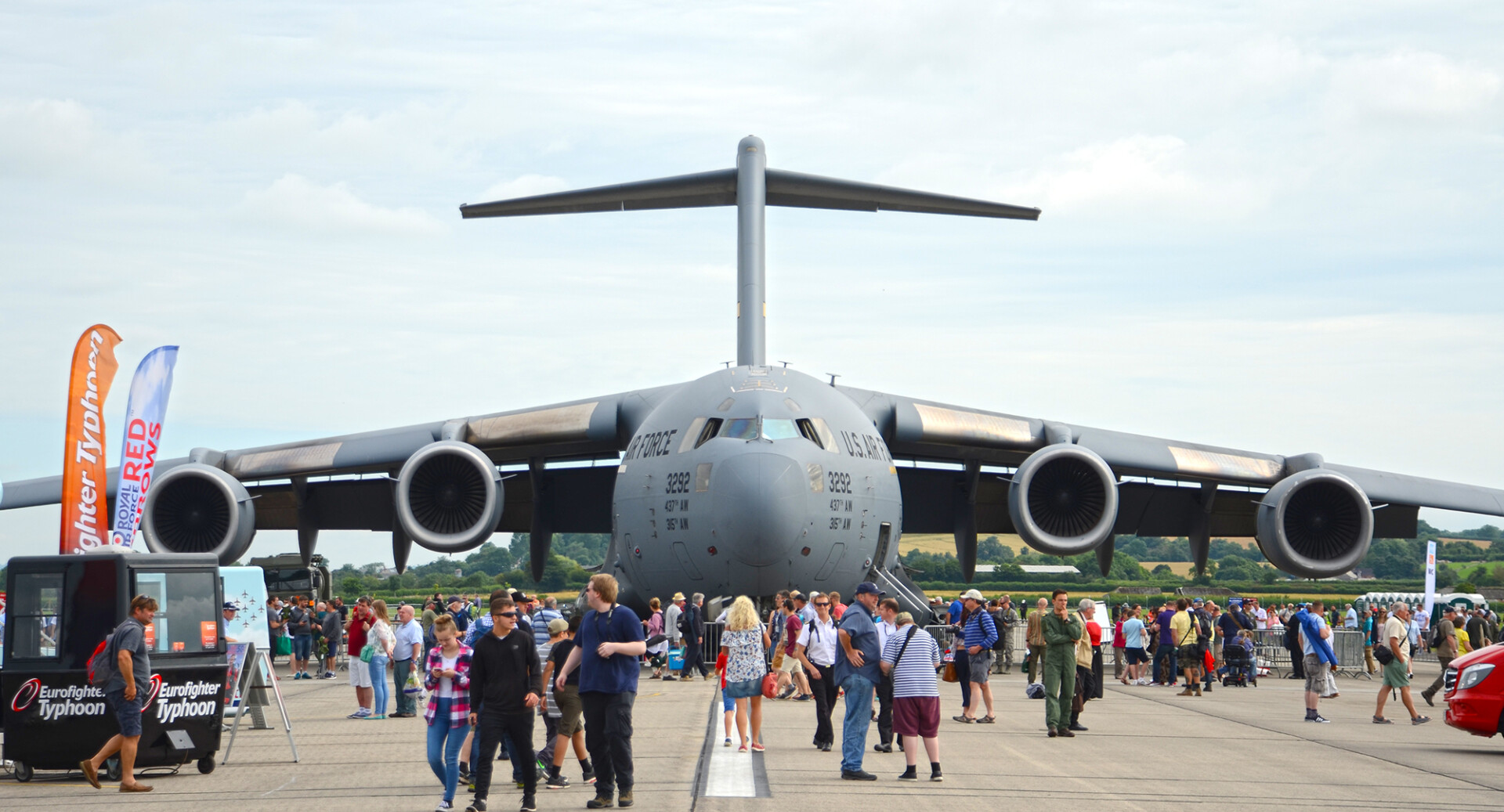 C17 Globermaster at Yeovilton Air Day 2017
