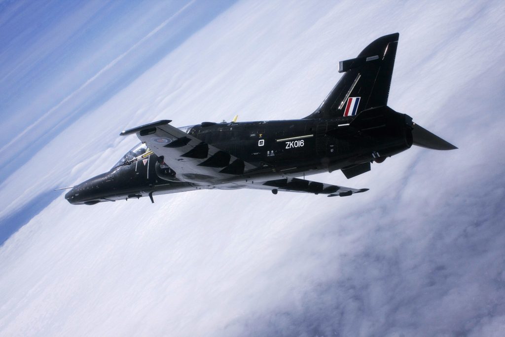 RAF Hawk T2 (Image: Flt Lt Paul Heasman RAF/MOD)