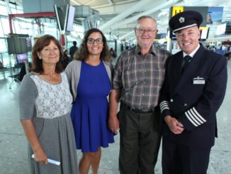 Captain Steve Allright, Ronnie Leach and Family