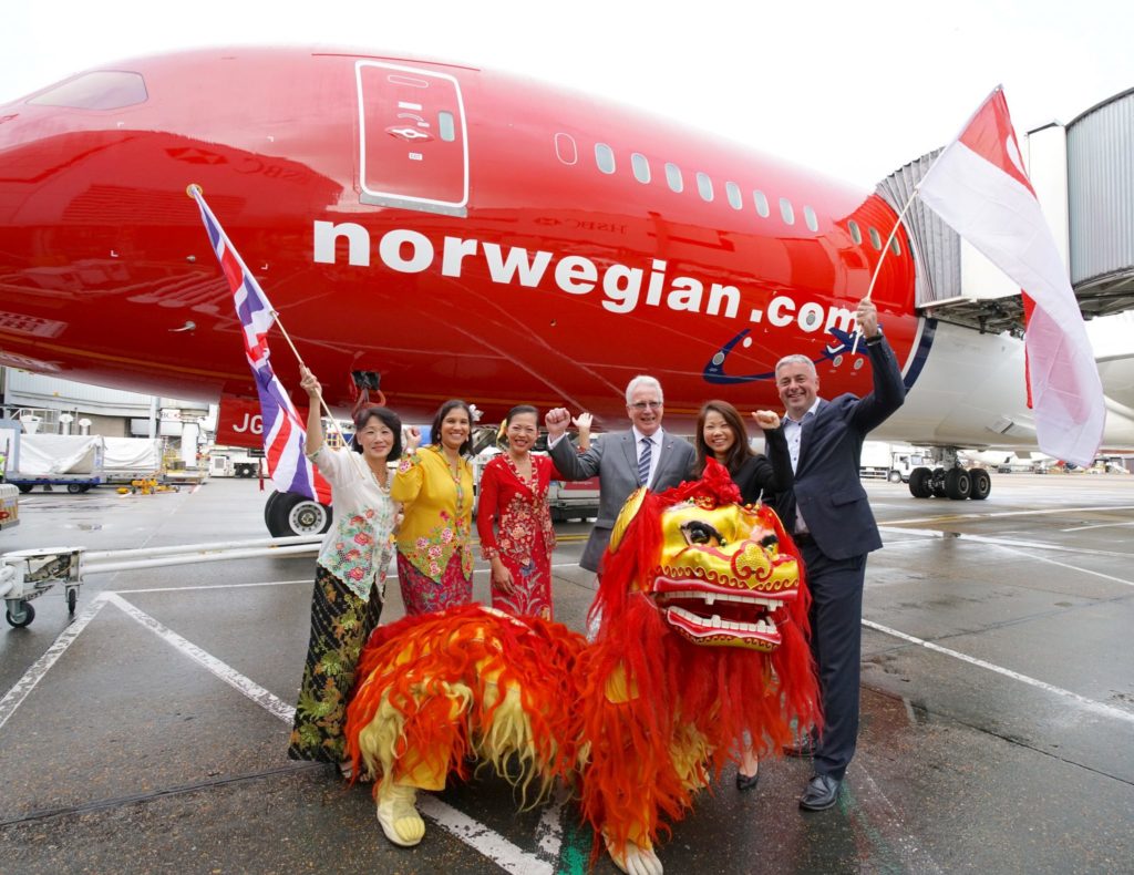Norwegian Singapore launch