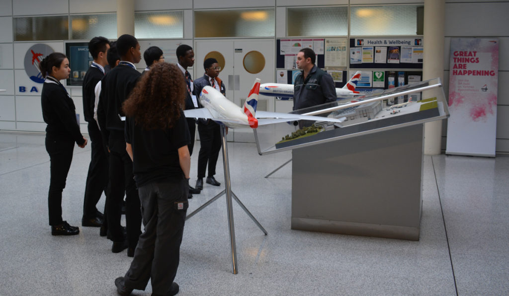 Cardiff Sixth Form College are introduced to BAMC