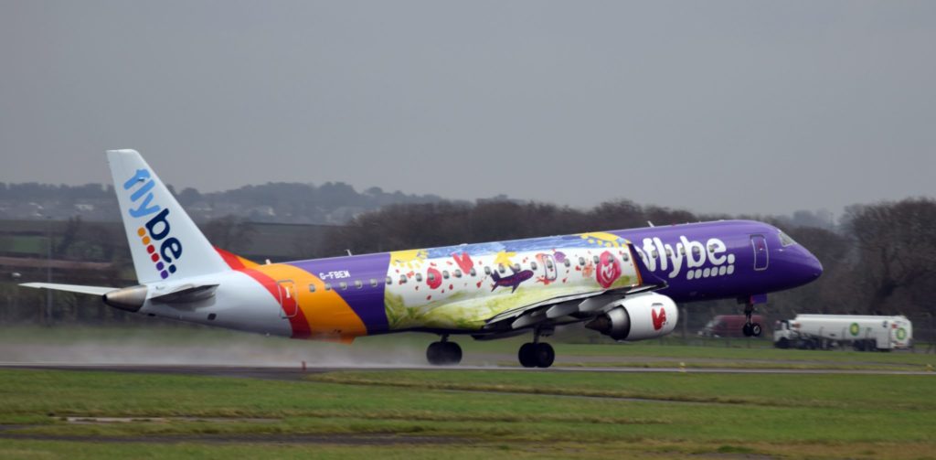 Flybe's winter schedule underway at Cardiff Airport