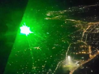 Tough sentences for Laser Pen attacks