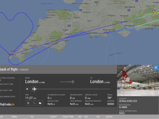 Virgin Atlantic fills the Cornish sky with love