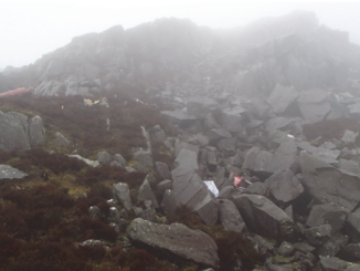 Rhinog Fawr crash site