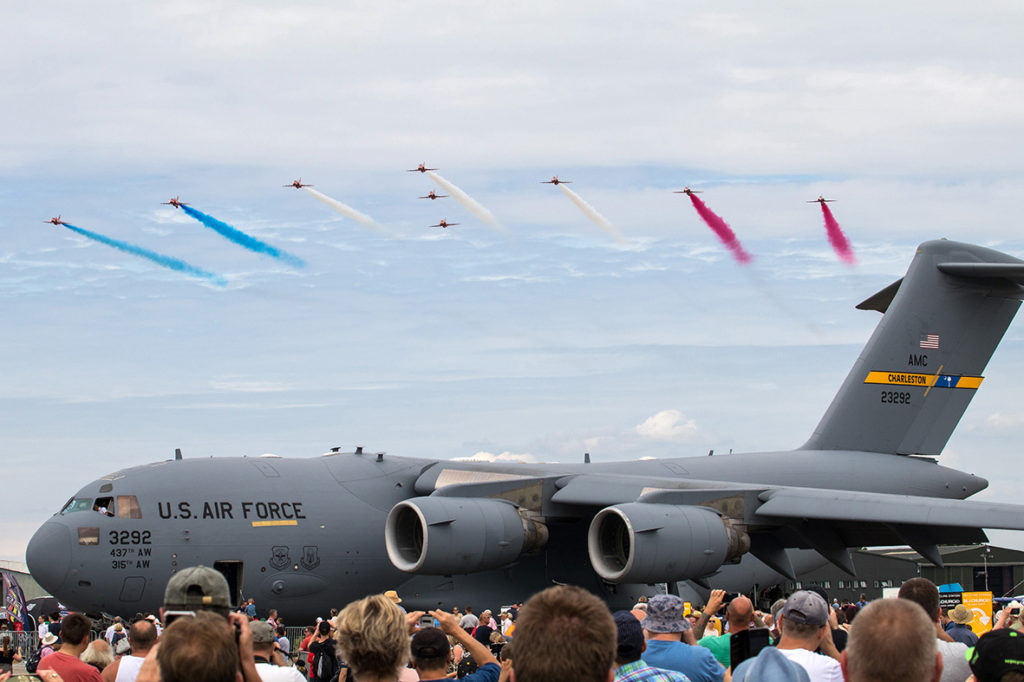 USAF C-17 Globemaster - Winners of the Best Static Display 2017 - Paul Johnson