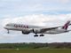 Qatar A350-900 arrives into Cardiff Airport (Image: Pete Harrison)