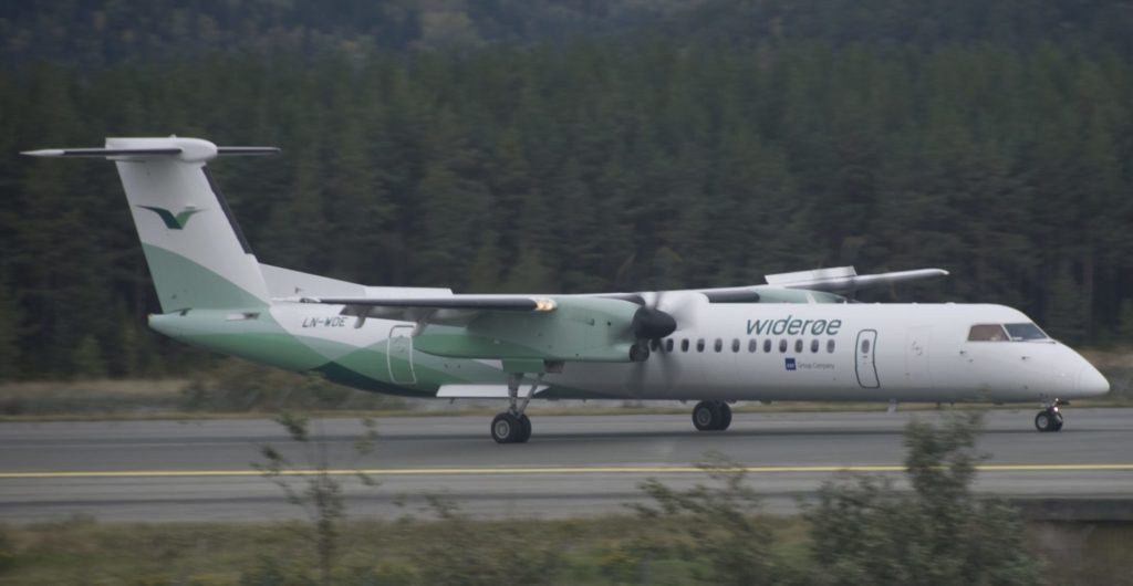 Widerøe_LN-WDE_Q400 (Image: Alasdair McLellan/CC BY-SA3.0)