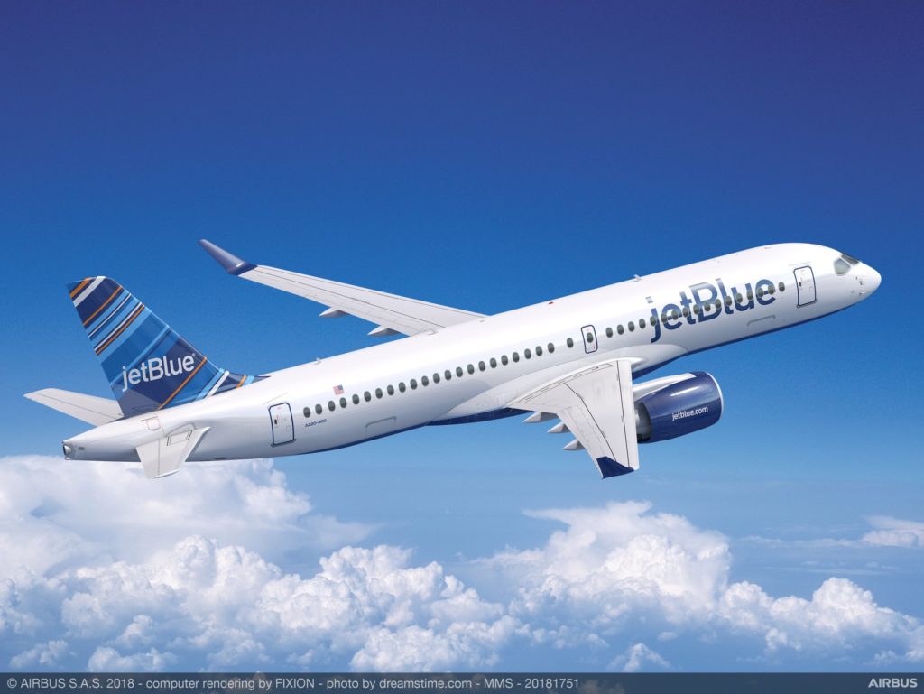 JetBlue A220-300 (Image: Airbus/FIXION)