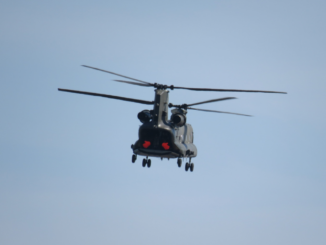 The Chinook helicopter was phenomenal and when the rear opened and a man appeared waving 2 giant red hands, he got a really good clap!
