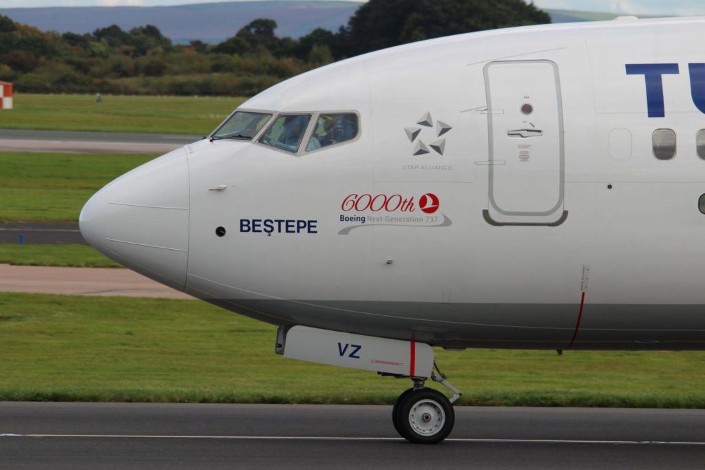 A Turkish Airlines Boeing 737 (Image: UK Aviation Media)