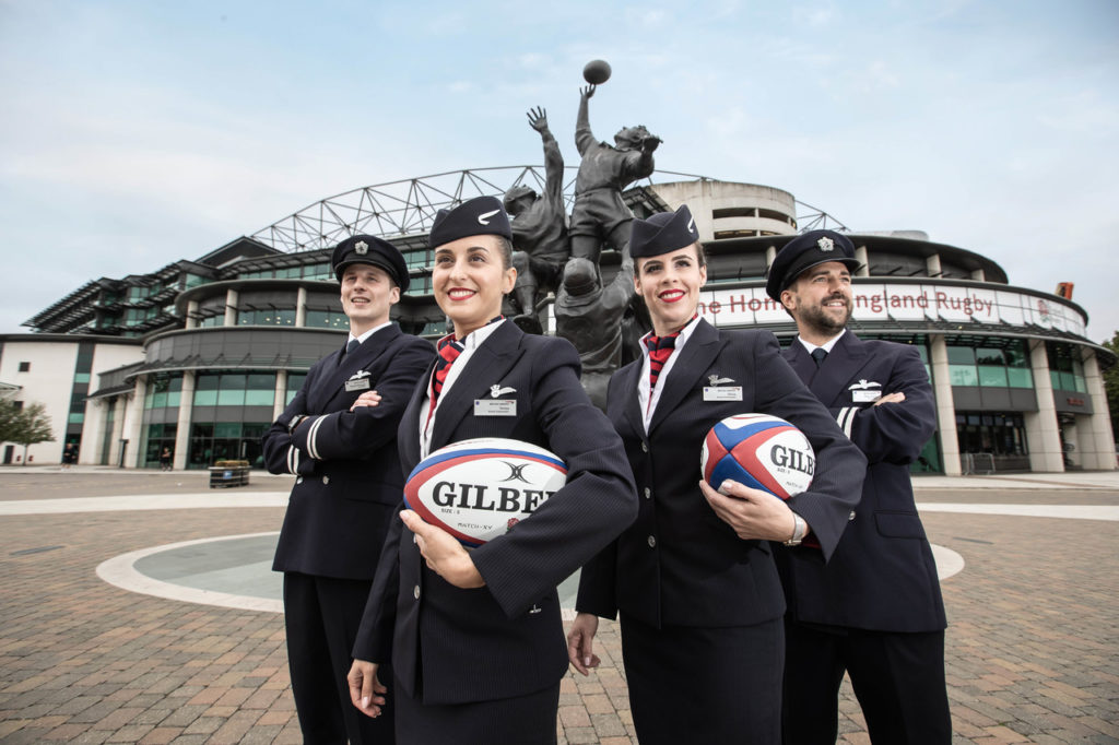 British Airways announced as Principal Partner to Twickenham Stadium and the Official Airline Partner to England Rugby