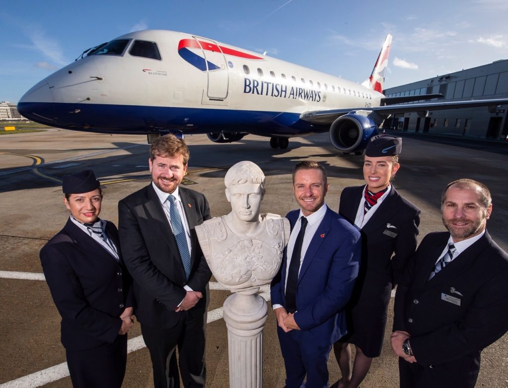 British Airways launches London City to Rome service