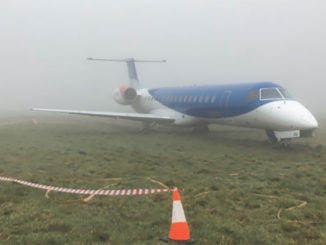 BMI Regional G-CKAG after the incident at Bristol Airport (Image: AAIB/OGL)