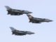 3 Tornados carry out a flypast to mark the end of service for the Tornado (Image: John Edwards)