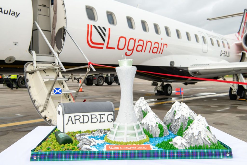 Loganair Edinburgh Norway Bergen Stavanger Launch