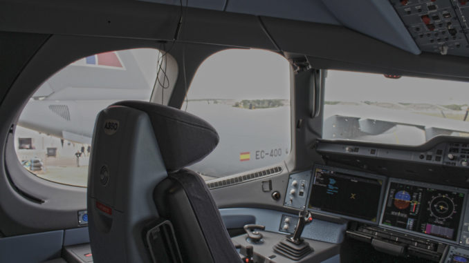 Captains seat of an Airbus A350-1000 (Image: UK Aviation Media)