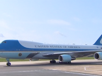Air Force One at Stansted