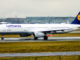 A Lufthansa Airbus A321 at Frankfurt Airport