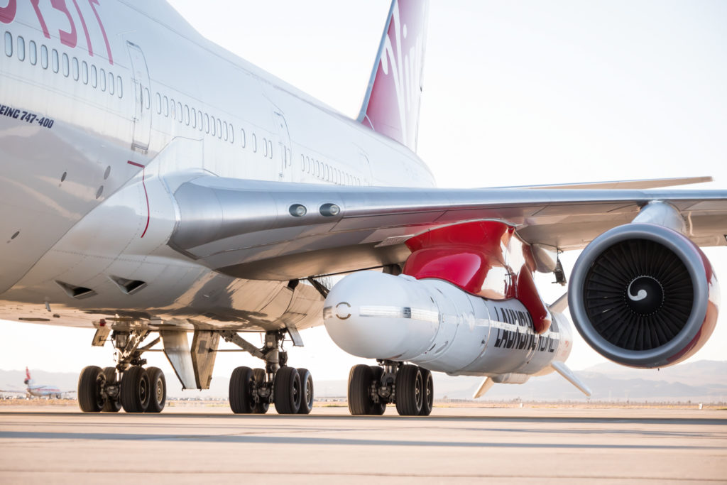Virgin Orbit Cosmic Girl (Image: Virgin Orbit/Defence Imaging)