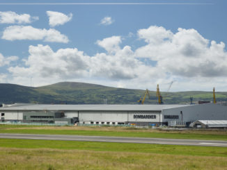 Spirit Aerosystems site at Belfast City Airport.