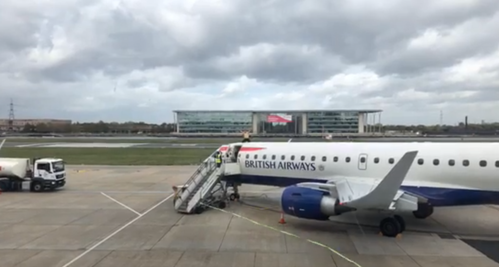 Disgraced Paralympian James Brown used his disability to gain early boarding to the BA Cityflyer flight