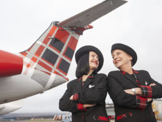 Michelle (left) and Laura (right) Cabin Crew