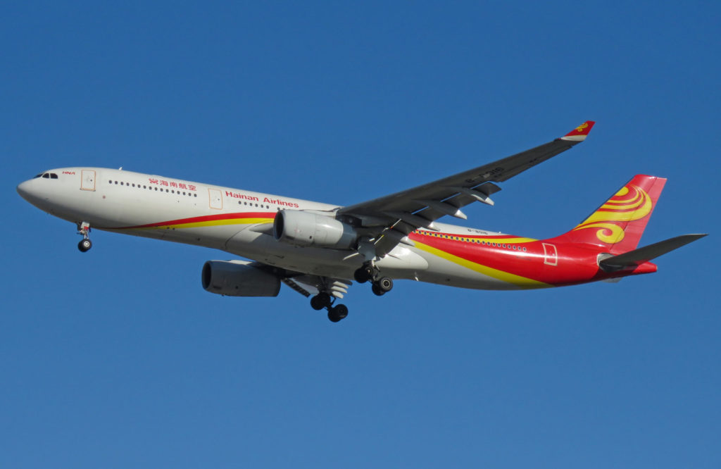 Hainan Airlines Airbus (Image: N509FZ CC BY-SA4.0)