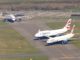 A British Airways 787, 777 and 747 at Cardiff Airport (Image: John Bulpin)