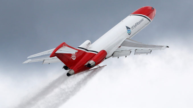 Special Missions B727 Spray Operation from 2Excel Aviation