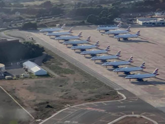 BA Airbus aircraft parked at Palma (Image: The Aviation Centre)