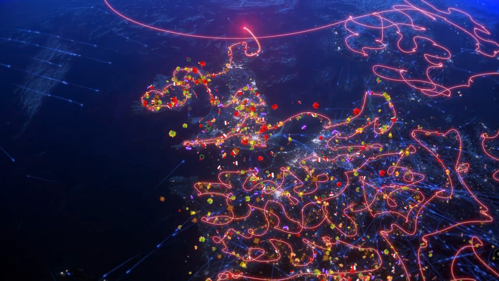 Projected Santa Flight Plan