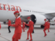 Austrian airlines take part in the Jerusalema challenge