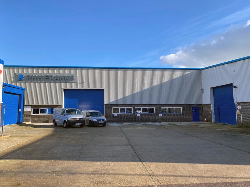EXPANSION: New manufacturing facility at RHH Franks in New Milton, Hampshire.