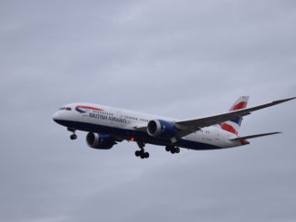 British Airways Boeing 787-8 G-ZBJB on approach to Heathrow (Image: TransportMedia UK)