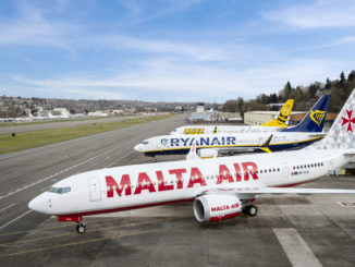 RYR Fleet Ryanair, MaltaAir, Buzz parked at Ramp C, Renton Field